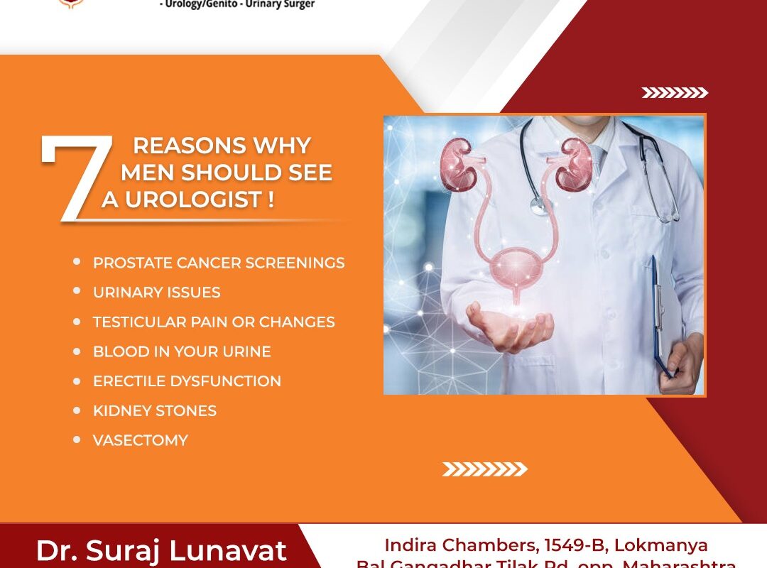 Men Should Consult a Urologist for 7 Reasons